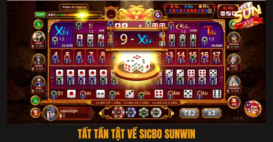 Sicbo Sunwin - Tất tần tật về Tài xỉu online phiên bản mới